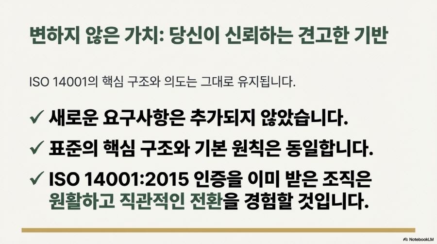 ISO 14001:2026 발행: 기후·생물다양성·공급망을 담은 환경경영 개정 해설 슬라이드 9